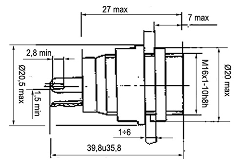 Габариты ПШМ-1